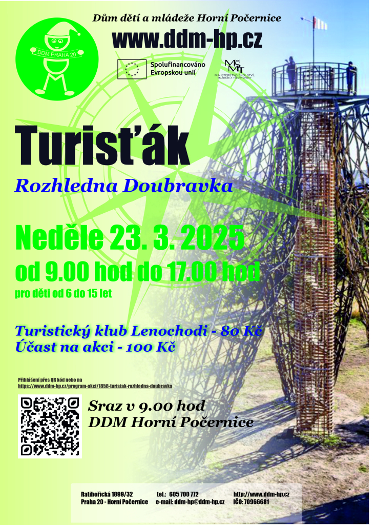 Turisťák – Rozhledna Doubravka