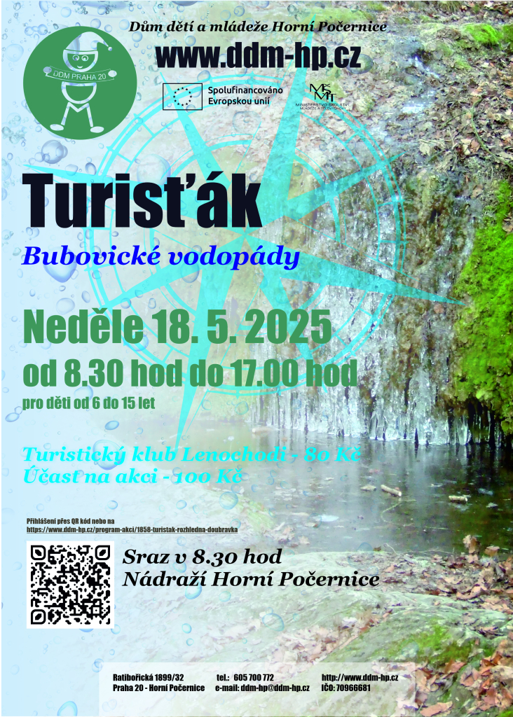 Turisťák – Bubovické vodopády