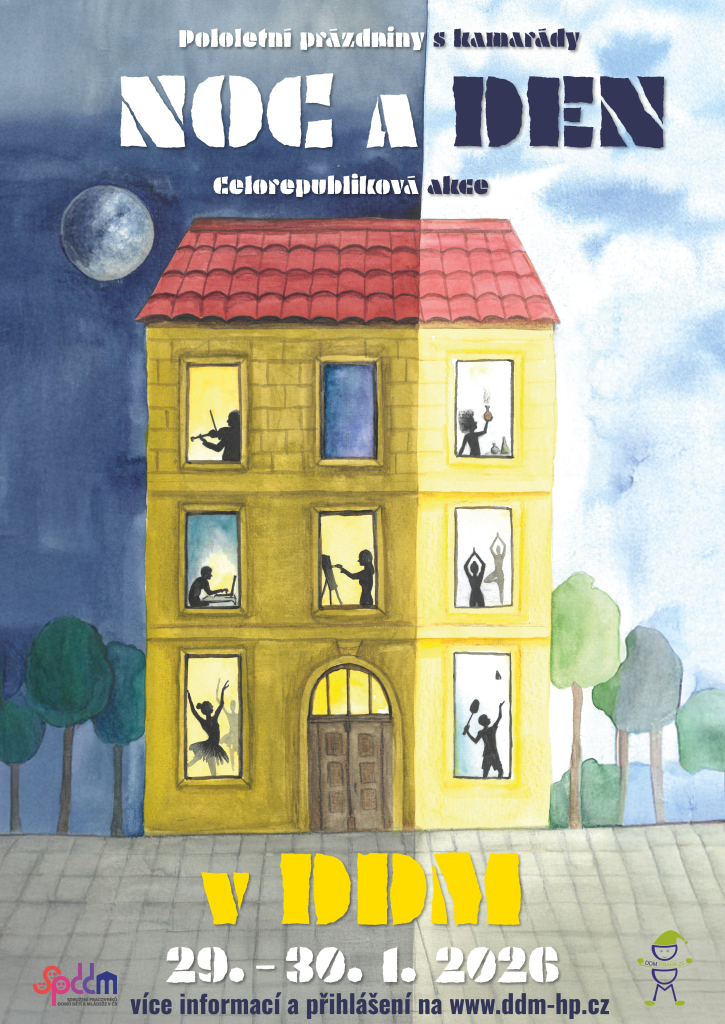 Noc a den v DDM - Nocování s Indiány