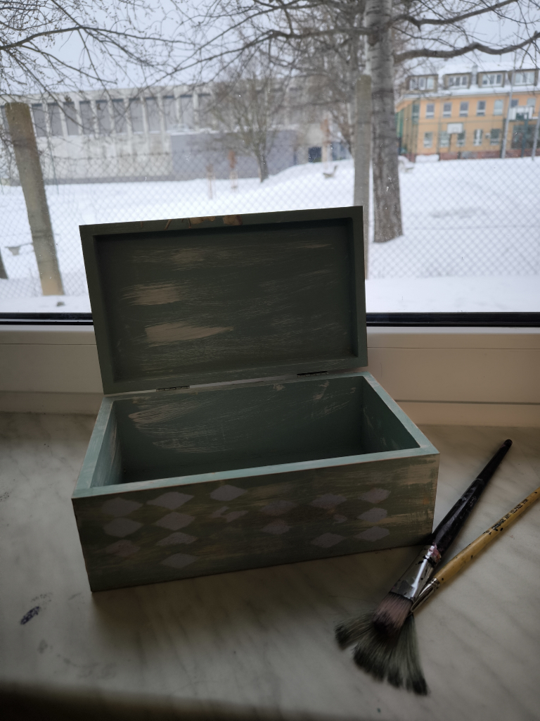 Dřevěná krabička - Babinec