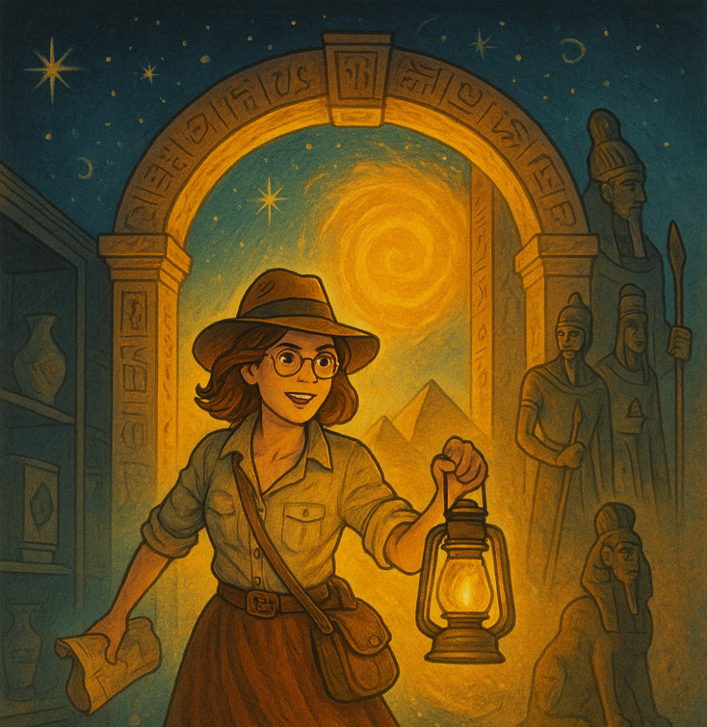 Ztracené světy Tess Harperové: Egypt