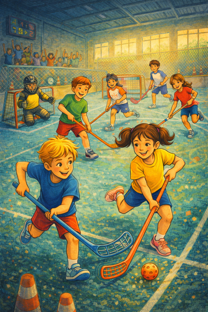 Florbalový příměstský tábor pro začátečníky