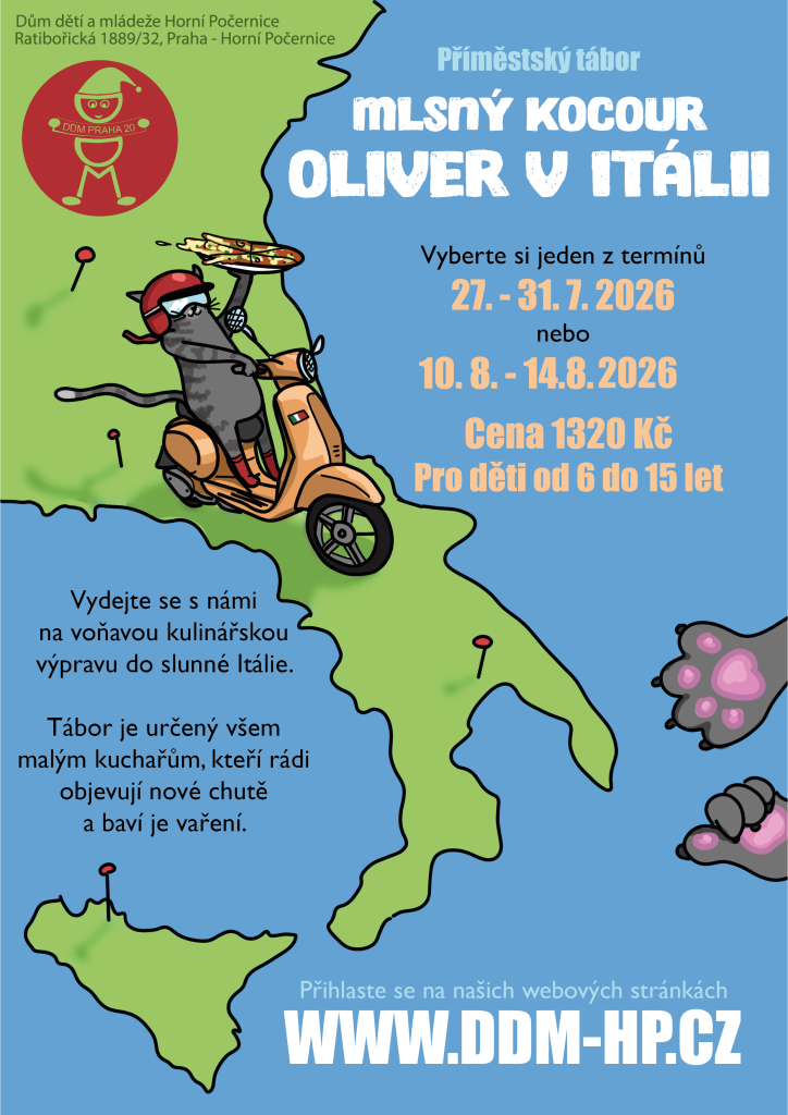 Mlsný kocour Oliver v Itálii I.
