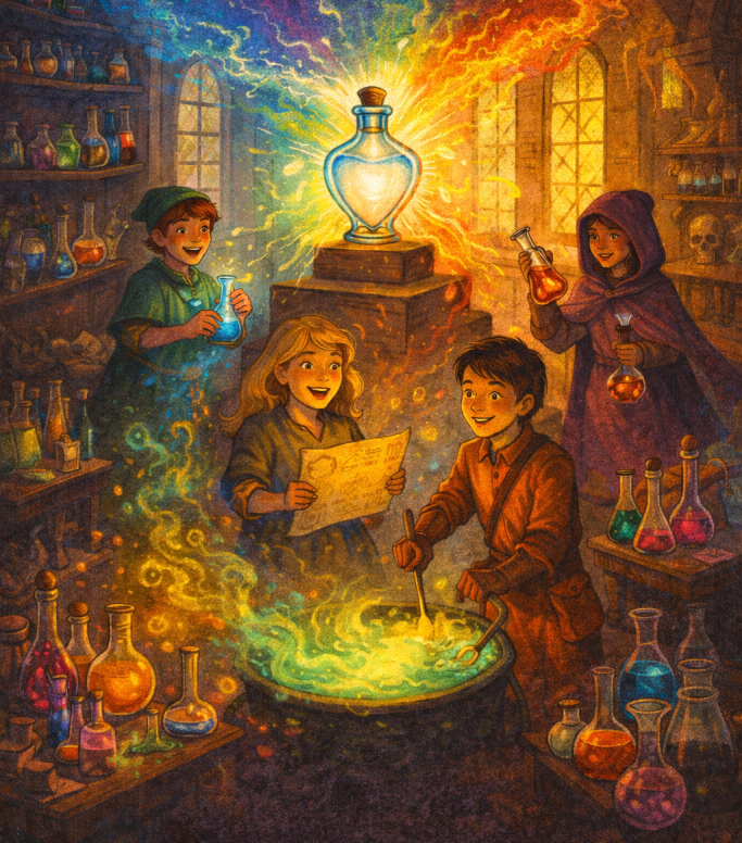 Alchymie chutí a barev: Elixír mládí