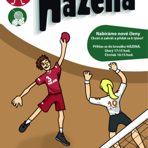 Volná místa na kroužku Házené!
