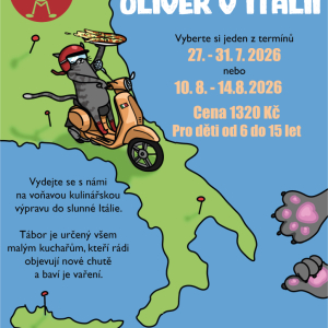 Mlsný kocour Oliver v Itálii I.