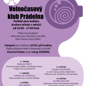 Volnočasový klub Prádelna